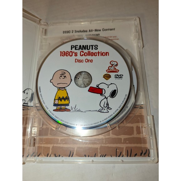 Peanuts 1960s Collection DVD, 2009 2-Disc Set Like New Charlie Brown TV Specials - Picture 5 of 11